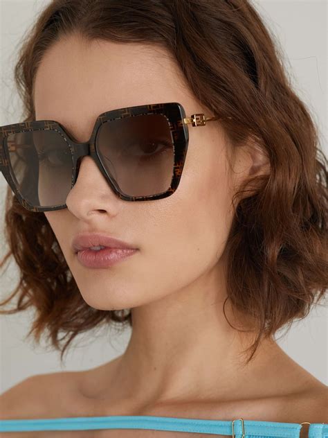 fendi sonnenbrille gold|Women's Designer Sunglasses .